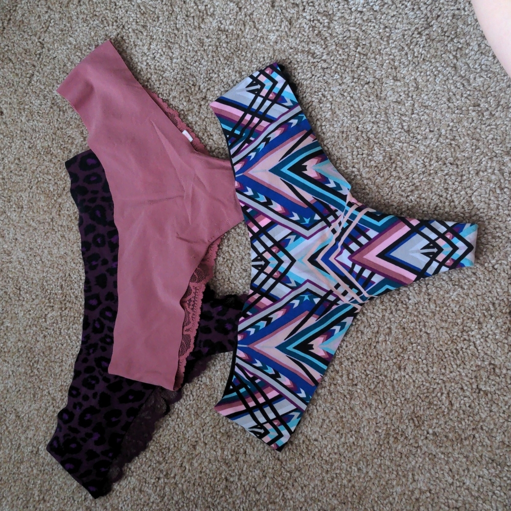 3pk PINK underwear
